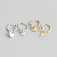 Heart Casual Cute Commute 925 Sterling Silver No Inlaid Plating Earrings main image 5