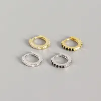 Geometric Fashion Gem Diamond Earrings Ear Studs main image 5