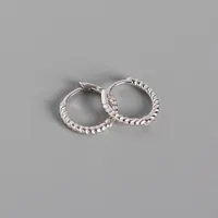 Geometric Casual Simple Style Commute 925 Sterling Silver No Inlaid Plating Earrings sku image 1