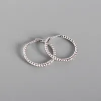 Geometric Casual Simple Style Commute 925 Sterling Silver No Inlaid Plating Earrings sku image 3