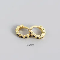 Geometric Fashion Gem Plating Earrings sku image 4