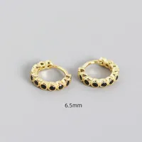 Geometric Fashion Gem Plating Earrings sku image 10