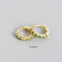 Geometric Fashion Gem Plating Earrings sku image 12