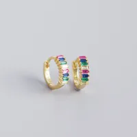 Fashion Geometric Plating Gem Earrings Ear Studs sku image 12