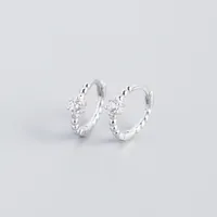 Geometric Fashion Gem Plating Earrings Ear Studs sku image 1