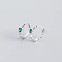 Geometric Fashion Gem Plating Earrings Ear Studs sku image 3