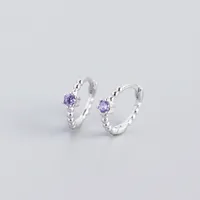 Geometric Fashion Gem Plating Earrings Ear Studs sku image 5