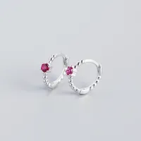 Geometric Fashion Gem Plating Earrings Ear Studs sku image 7