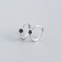 Geometric Fashion Gem Plating Earrings Ear Studs sku image 9