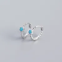 Geometric Fashion Gem Plating Earrings Ear Studs sku image 11
