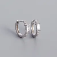 Geometric Fashion Gem Plating Earrings sku image 1