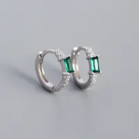 Geometric Fashion Gem Plating Earrings sku image 3