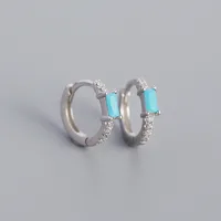Geometric Fashion Gem Plating Earrings sku image 5
