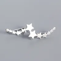 Star Fashion No Inlaid Plating Earrings sku image 1