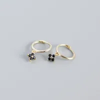 Geometric Fashion Gem Plating Earrings Ear Studs sku image 4
