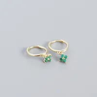 Geometric Fashion Gem Plating Earrings Ear Studs sku image 6