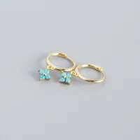Geometric Fashion Gem Plating Earrings Ear Studs sku image 12