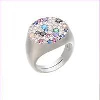 Fashion Copper Diamond Artificial Gemstones Unisex sku image 2