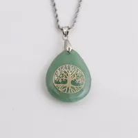 Water Droplets Fashion Alloy Necklace Wholesale sku image 1