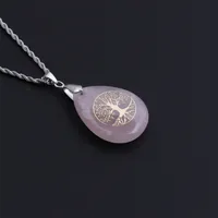 Water Droplets Fashion Alloy Necklace Wholesale main image 2