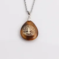 Water Droplets Fashion Alloy Necklace Wholesale main image 3