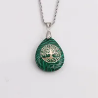 Water Droplets Fashion Alloy Necklace Wholesale main image 4