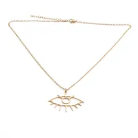 Devil'S Eye Fashion Stainless Steel Necklace Wholesale main image 3