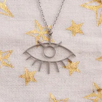 Devil'S Eye Fashion Stainless Steel Necklace Wholesale main image 4