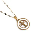 Heart Fashion Stainless Steel Necklace Wholesale sku image 1
