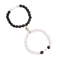 Rond Style Simple Alliage Oeil De Tigre Bracelets De Gros main image 5