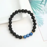 Mode Rond Pas D'incrustation Bracelets main image 4