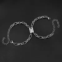 Style Simple Acier Inoxydable 304 Pas D'Incrustation Bracelets En Masse main image 4