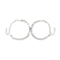 Style Simple Acier Inoxydable 304 Pas D'Incrustation Bracelets En Masse main image 5