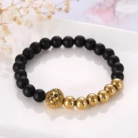 Lion Vintage Style Streetwear Alloy Glass Bracelets Wholesale main image 4