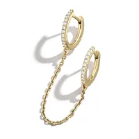 Circle Fashion Copper No Inlaid Plating Earrings main image 3