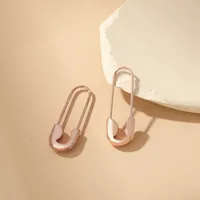 U Shape Fashion Metal No Inlaid Plating Earrings main image 3