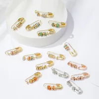 Géométrique Mode Métal Placage Des Boucles D'Oreilles main image 3
