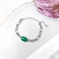 Geometric Simple Style Titanium Steel Bracelets In Bulk sku image 3