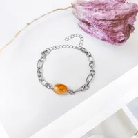 Geometric Simple Style Titanium Steel Bracelets In Bulk sku image 4