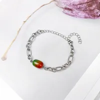 Geometric Simple Style Titanium Steel Bracelets In Bulk sku image 5