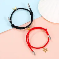 Star Simple Style No Inlaid Alloy Bracelets Wholesale sku image 1