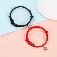 Star Simple Style No Inlaid Alloy Bracelets Wholesale sku image 2