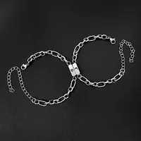Simple Style 304 Stainless Steel No Inlaid Bracelets In Bulk sku image 3