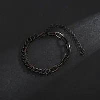 Geometric Simple Style No Inlaid Titanium Steel Bracelets Wholesale sku image 3
