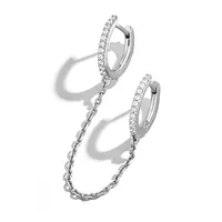 Circle Fashion Copper No Inlaid Plating Earrings sku image 1