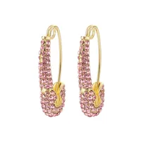 Heart Fashion Copper Plating Inlaid Shell Earrings sku image 1