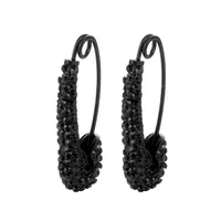 Heart Fashion Copper Plating Inlaid Shell Earrings sku image 9