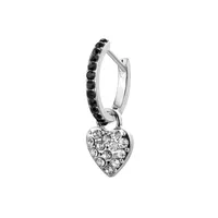 Heart Fashion Copper Plating Inlaid Shell Earrings sku image 6