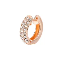 Heart Fashion Copper Plating Inlaid Shell Earrings sku image 3