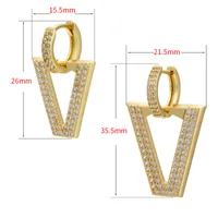 Copper Plating Earrings main image 5